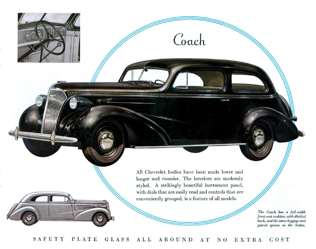 1937 Chevrolet Brochure Page 1